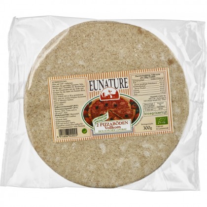 Eunature Blat pizza din faina integrala 2buc 300g