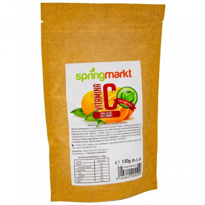 Springmarkt Vitamina C din acid abscorbic, 150g