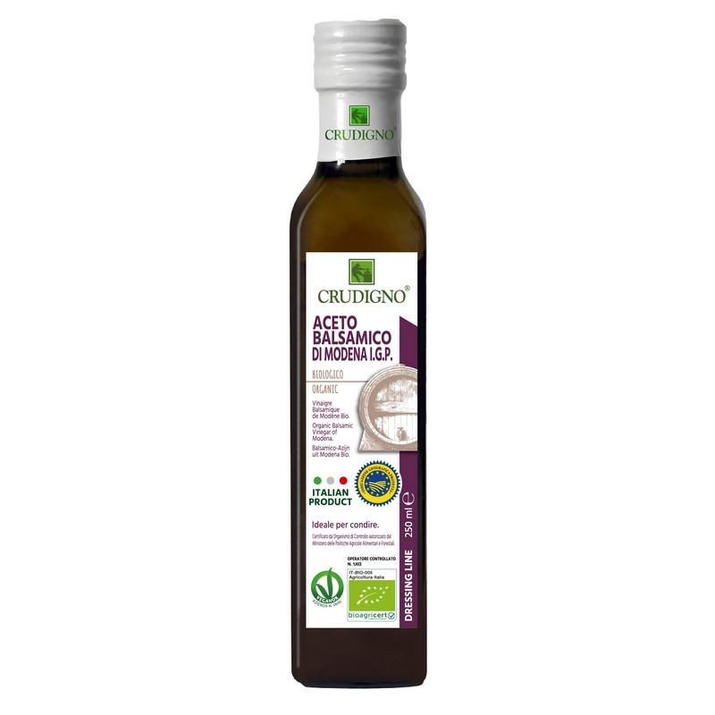 Crudigno bio otet balsamic de modena 0.25 l