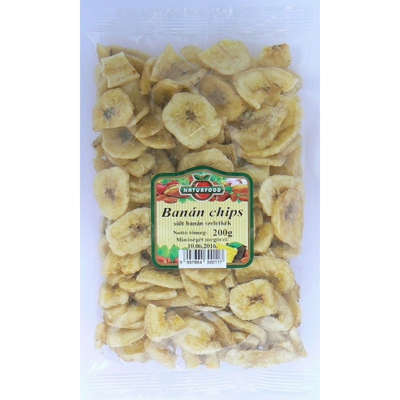 Naturfood Chips Banane Uscate 200g