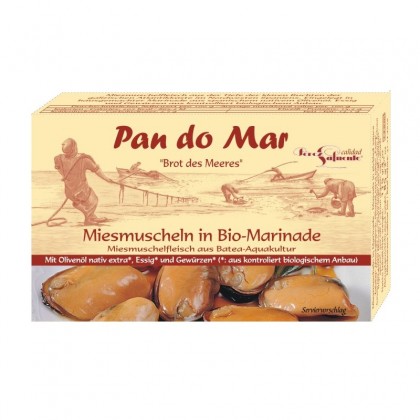 Pan do Mar Midii negre marinate bio 115g