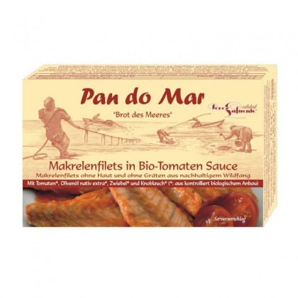Pan do Mar Macrou file in sos de tomate 120g