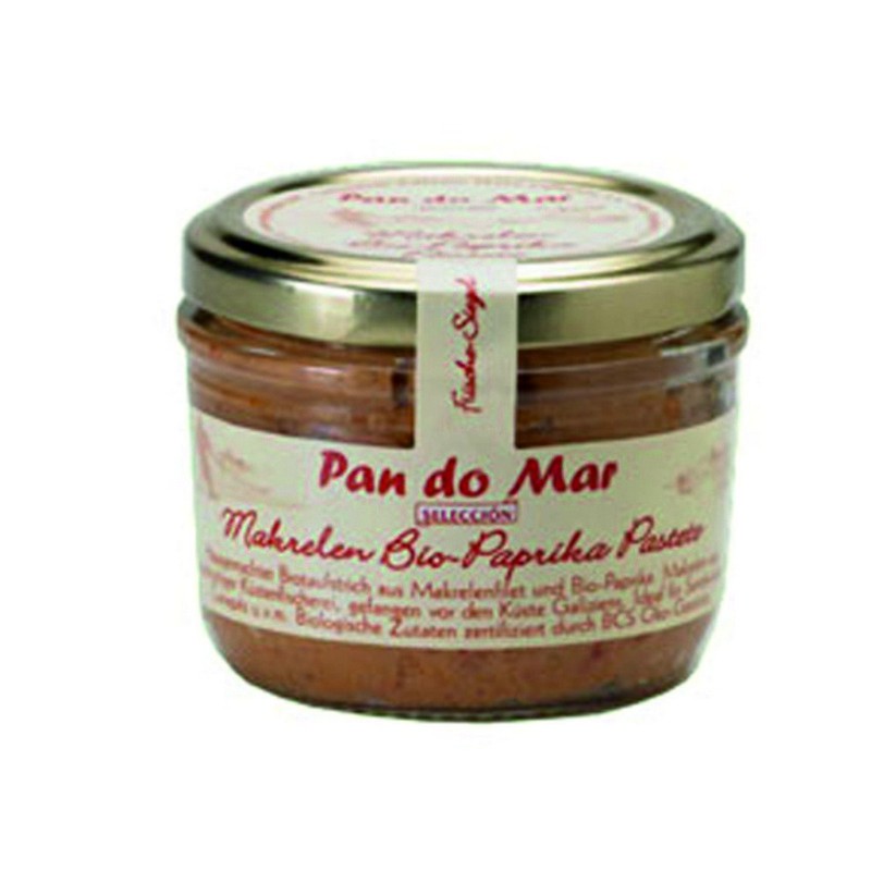 Pan do Mar Pate de macrou cu ardei bio 125g