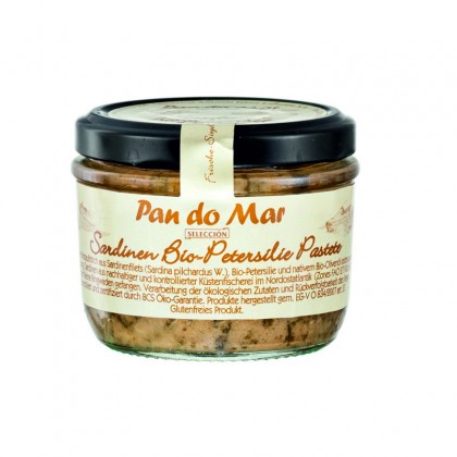 Pan do Mar Pate de sardine cu patrunjel bio 125g