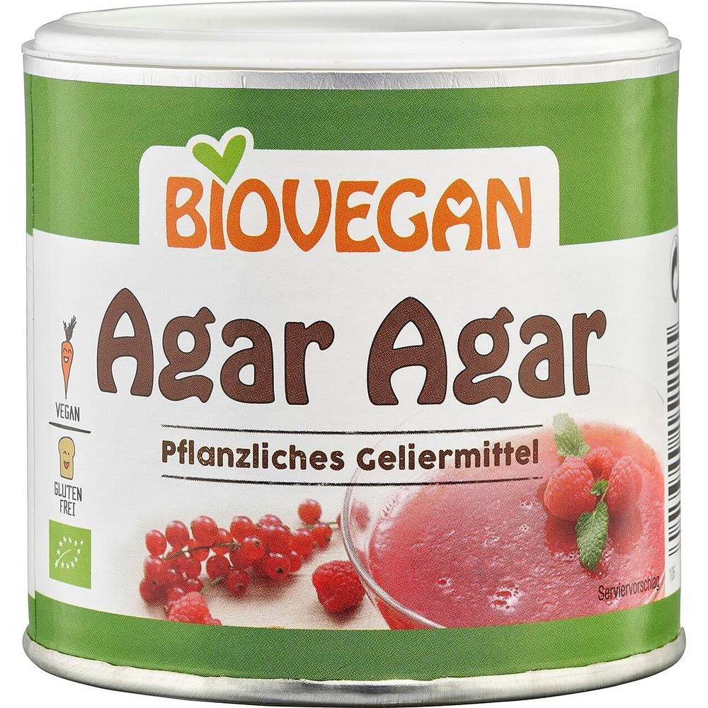 Biovegan BIO Praf agar-agar Fara gluten 100g