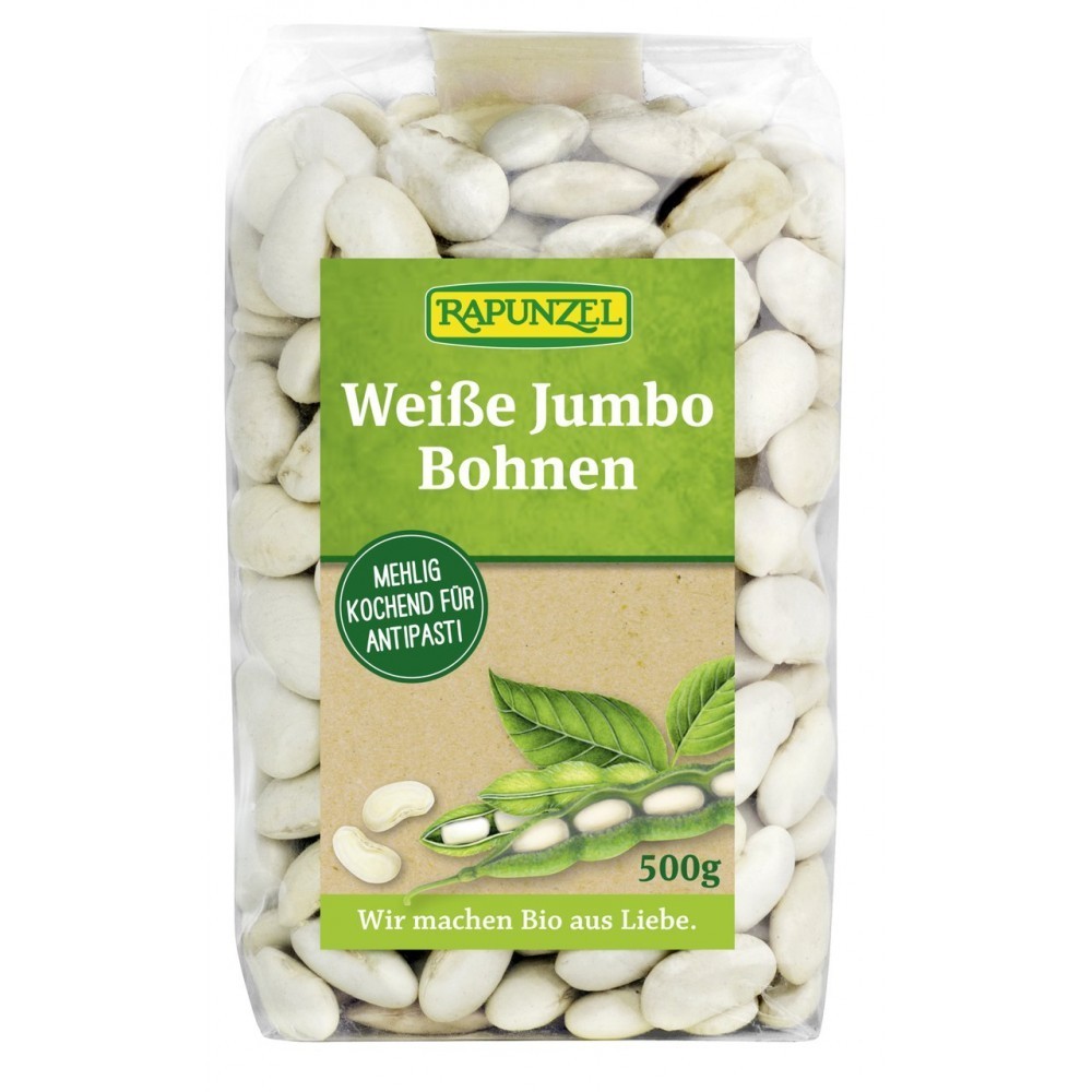 Rapunzel Fasole alba bio jumbo 500g