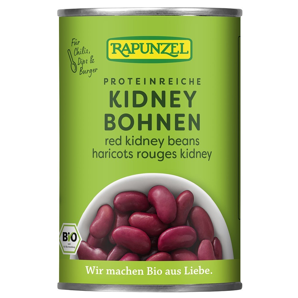 Rapunzel Fasole kidney bio rosie la conserva 400g