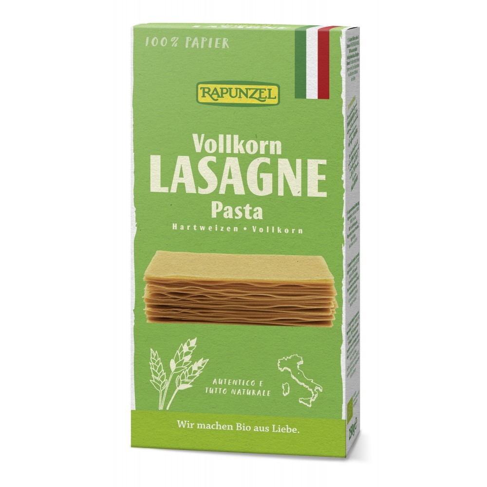 Rapunzel Lasagna integrala bio 250g