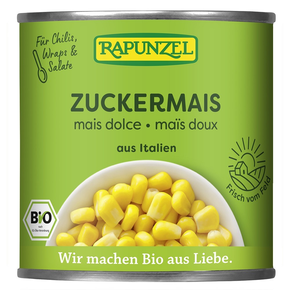 Rapunzel Porumb bio dulce la conserva 160g