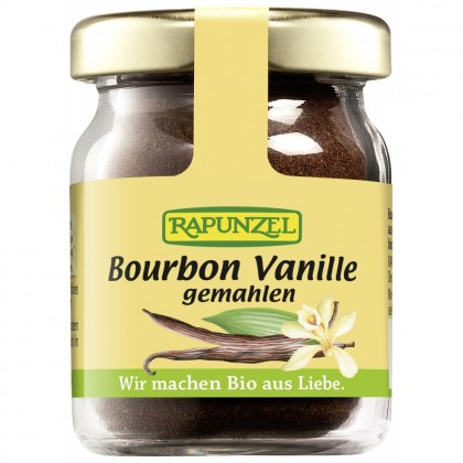 Rapunzel Pudra de Bourbon vanilie bio macinata NOP 15g