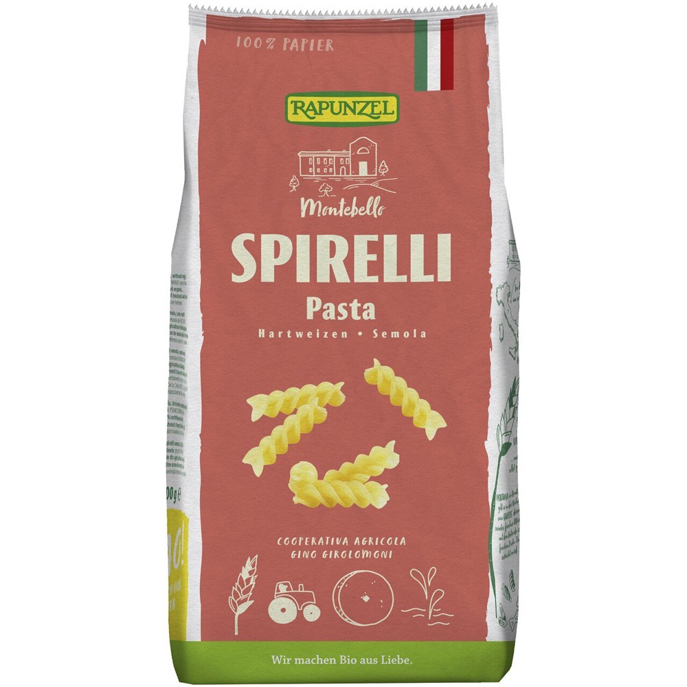 Rapunzel Spirelli semola bio 500g