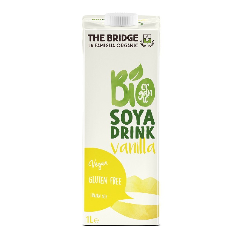 The Bridge BIO Bautura din soia cu vanilie 1l