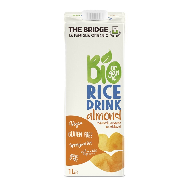The Bridge BIO Bautura din orez cu migdale 1l