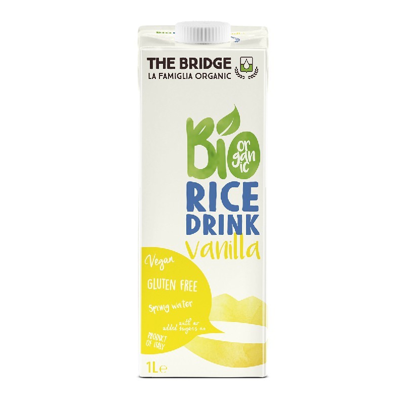 The Bridge BIO Bautura din orez cu vanilie 1l