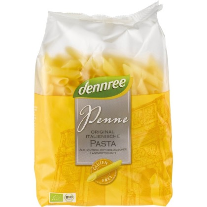 Dennree Penne din porumb si orez FARA GLUTEN 500g