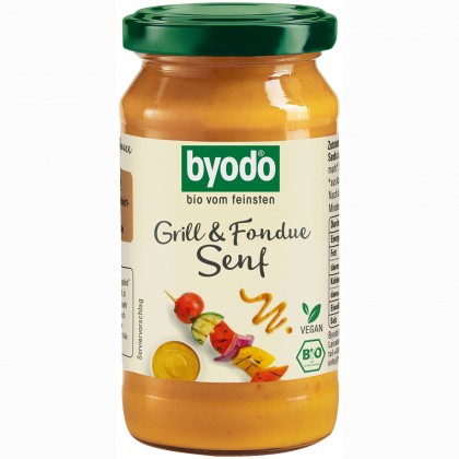 Byodo Mustar bio fara gluten gratar si fondue 200ml