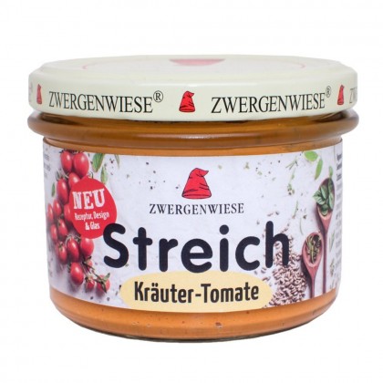 Zwergenwiese Pate vegetal cu ierburi aromate si tomate FARA GLUTEN 180g