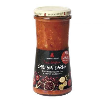 Zwergenwiese Sos chili cu carne de soia fara gluten 420ml