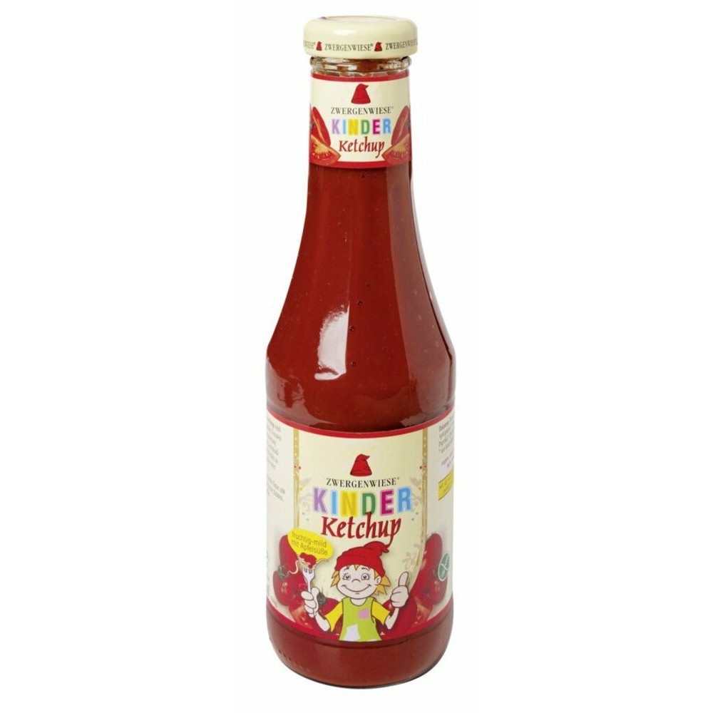 Zwergenwiese Ketchup pentru copii cu indulcitor din mere 550g