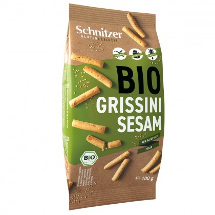 Schnitzer Mini grisine cu susan fara gluten 100g