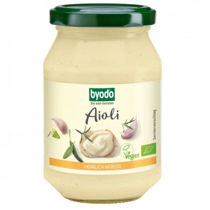 Byodo Aioli maioneza cu usturoi vegan bio 250ml