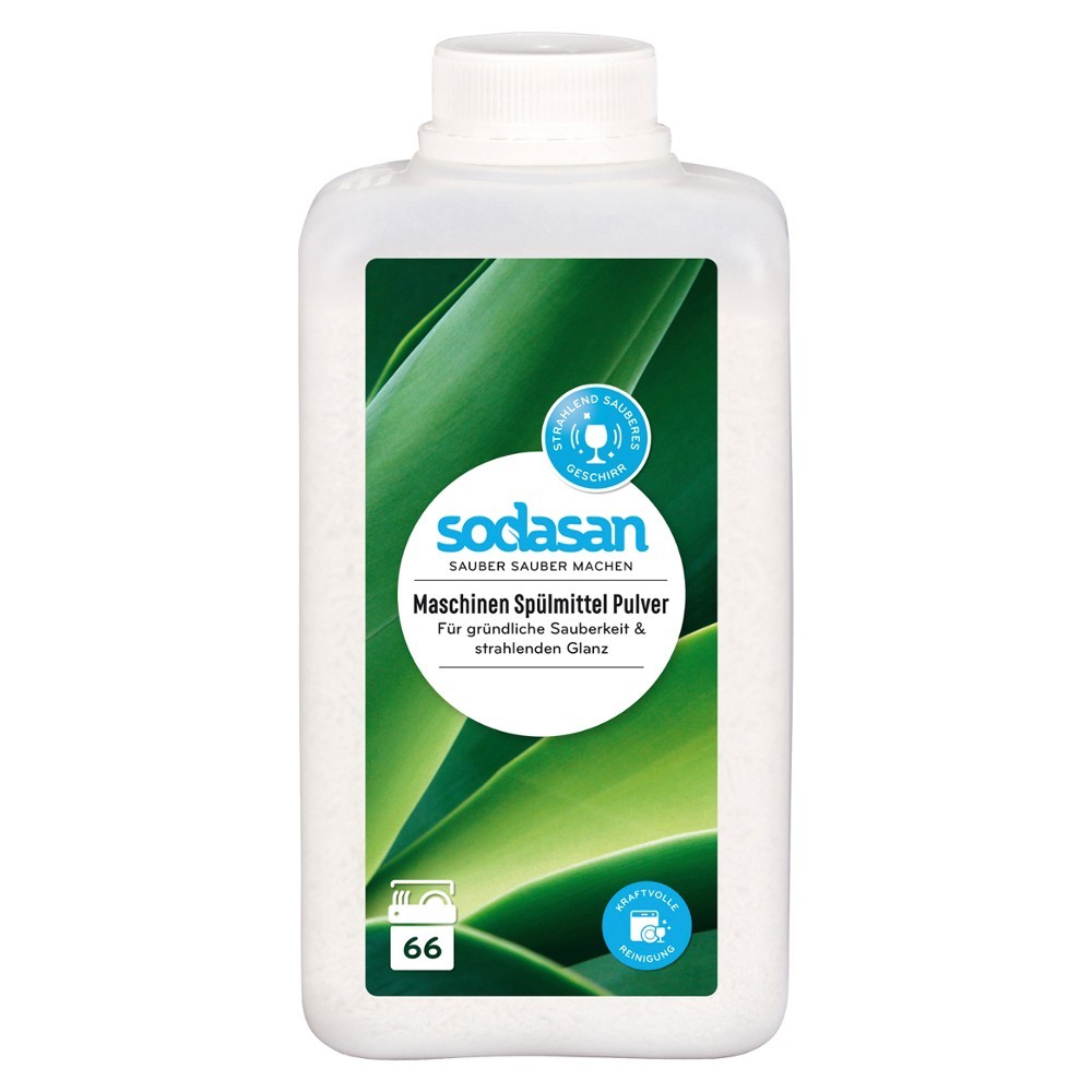 Sodasan Detergent bio pudra pentru masina de spalat vase in doza 1kg