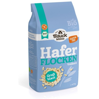 BauckHof Fulgi mari de ovaz fara gluten 475g