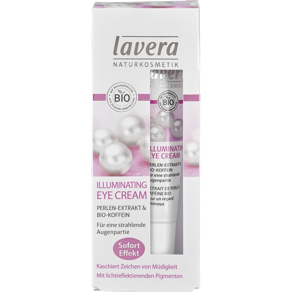 Lavera Crema de ochi Illuminating cu extract de perle si cafeina 15ml