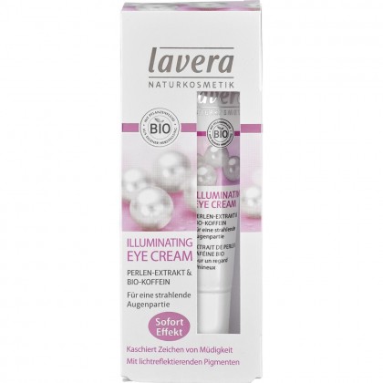 Lavera Crema de ochi Illuminating cu extract de perle si cafeina 15ml