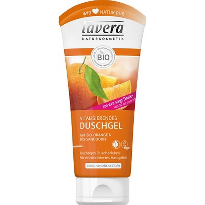 Lavera Gel de dus vitalizant cu portocale si catina 200ml