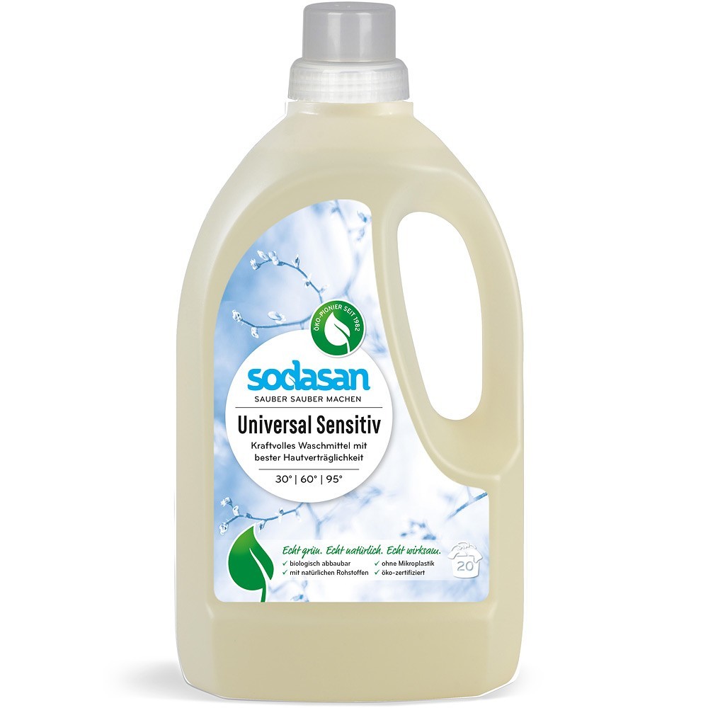 Sodasan Detergent lichid bio universal sensitiv 1.5L