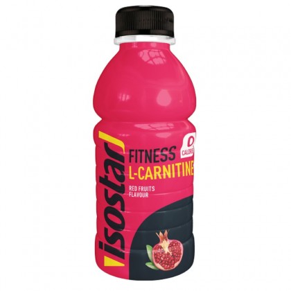 Isostar Bautura Fitness cu L-carnitina, aroma de fructe rosii, 500ml