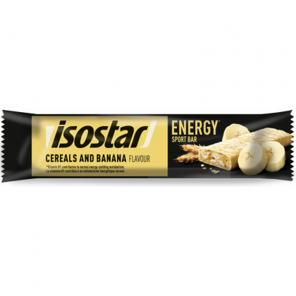 Isostar Baton sport, cu aroma de banane, High Energy, 40g