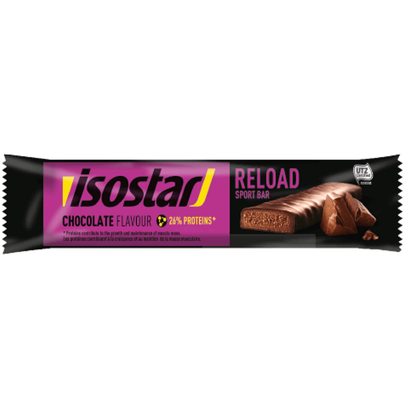 Isostar Reload Baton sport, ciocolata, 40g