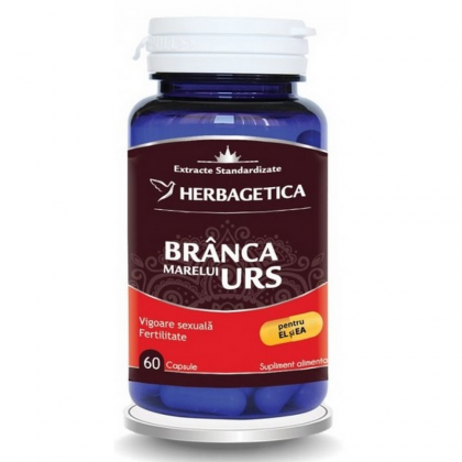 Herbagetica Branca Marelui Urs, 60cps