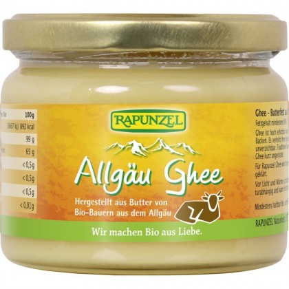 Rapunzel Grasime din unt Allgau ghee 250g