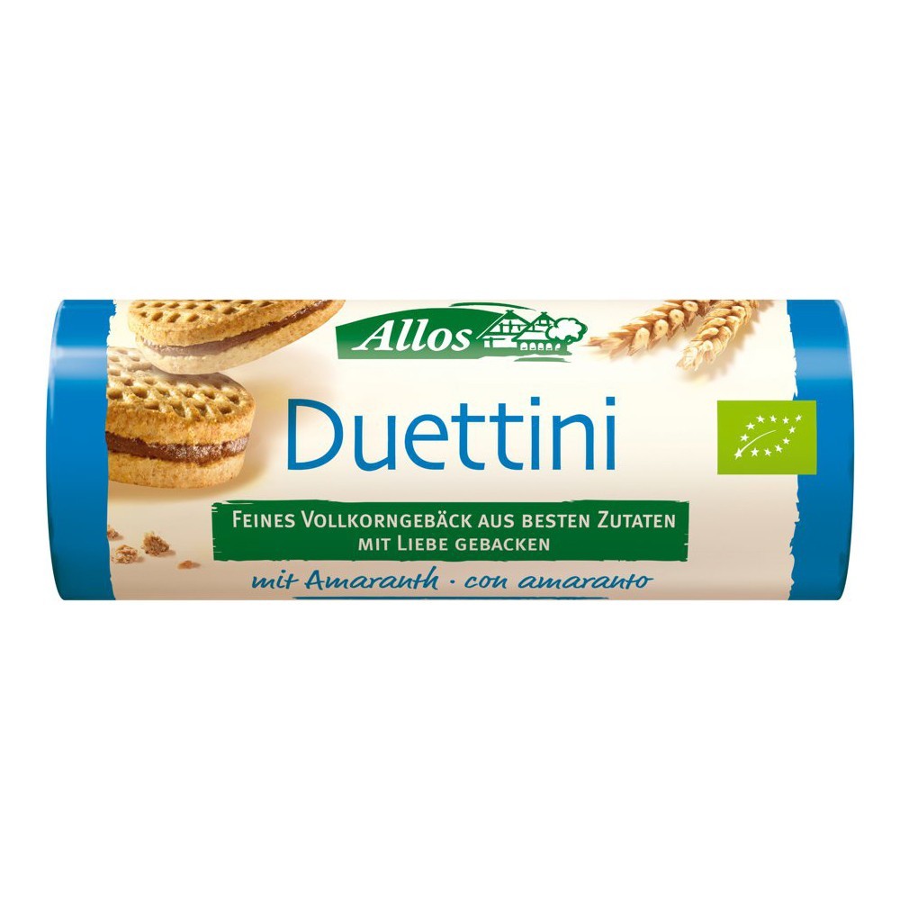 Allos Biscuiti bio mini cu crema 90g