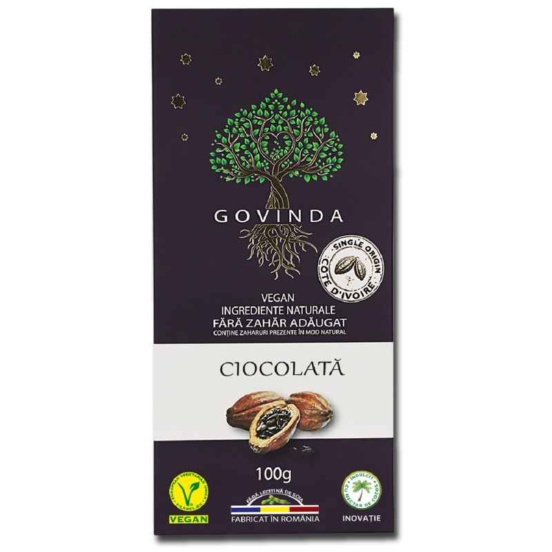 GOVINDA Ciocolata clasica 100g