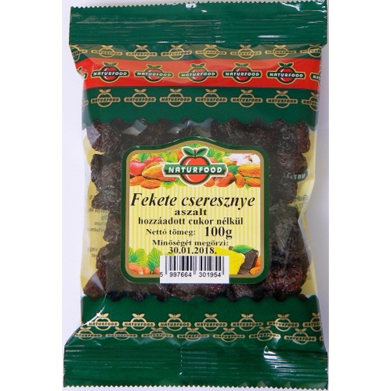 Naturfood Cirese negre uscate 100g