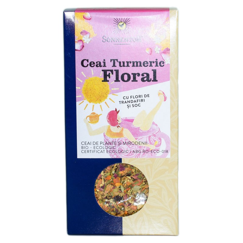 Sonnentor BIO Ceai Turmeric Floral 100 g