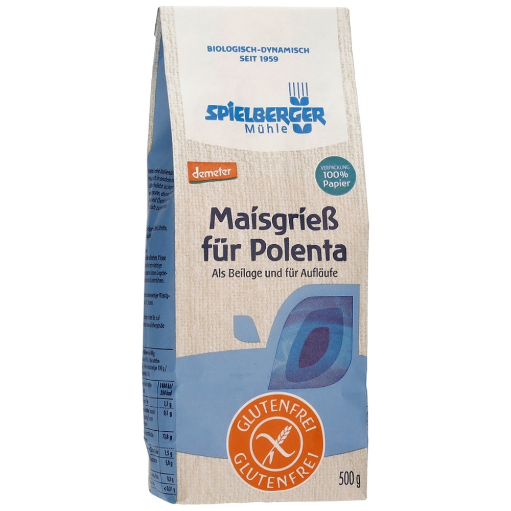 Spielberger Faina pentru mamaliga bio fara gluten Demeter 500g