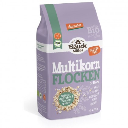 BauckHof Fulgi din 5 cereale fara gluten 475g