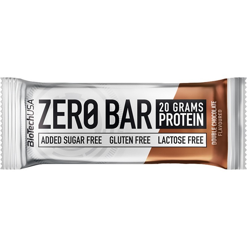 Biotech Zero Bar Baton proteic cu ciocolata, 50g