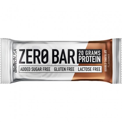 Biotech Zero Bar Baton proteic cu ciocolata, 50g