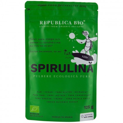 Republica bio Spirulina pulbere ecologica pura 125g