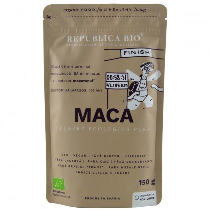 Republica bio Maca pulbere ecologica pura 150g