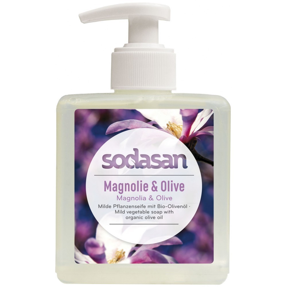 Sodasan Sapun lichid cu magnolie si masline 300ml