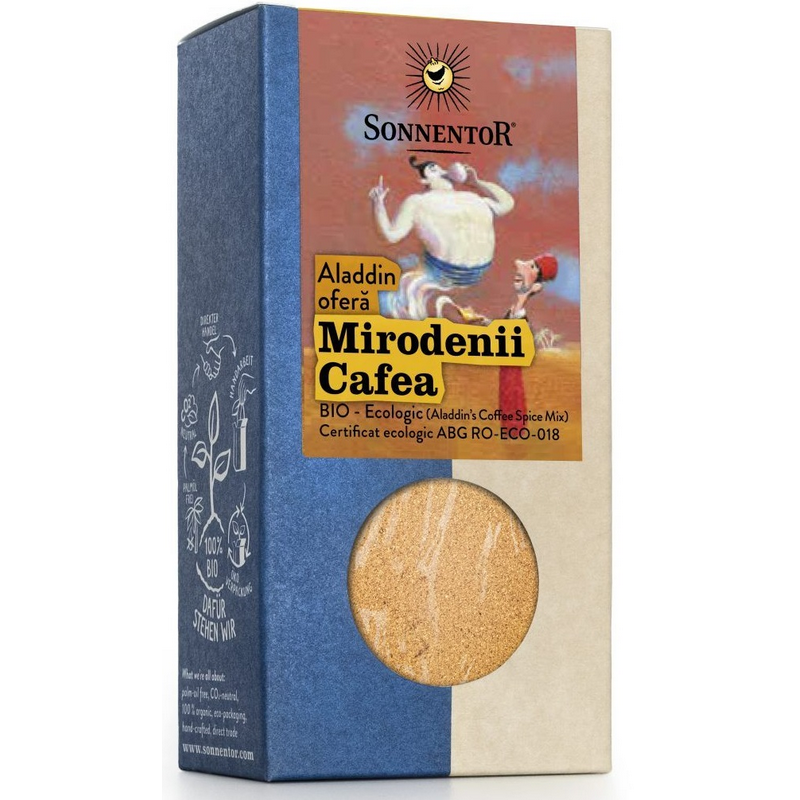 Sonnentor BIO Amestec de Mirodenii - Aladdin ofera Mirodenii Cafea, 25g