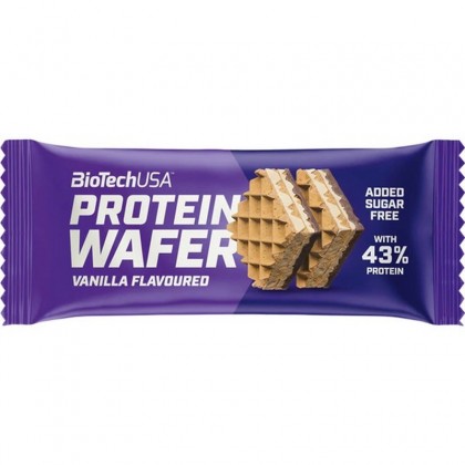 Biotech Napolitane proteice cu vanilie 35g