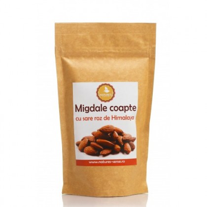 Nature's Sense Migdale coapte cu sare roz de himalaya 125g